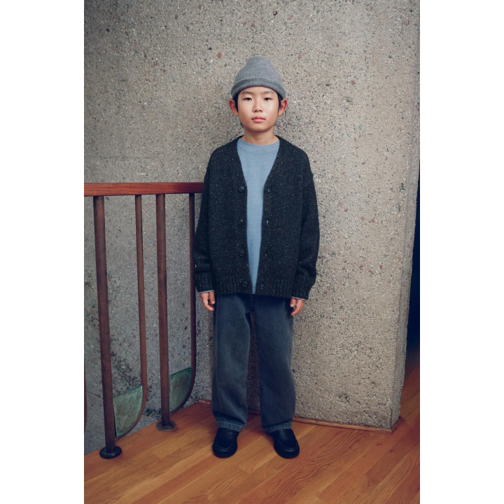 КАРДИГАН НА ПУГОВИЦАХ С ШЕРСТЬЮ