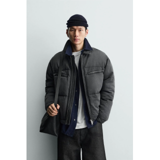 Джинсовая куртка с ультразвуковым квилтингом