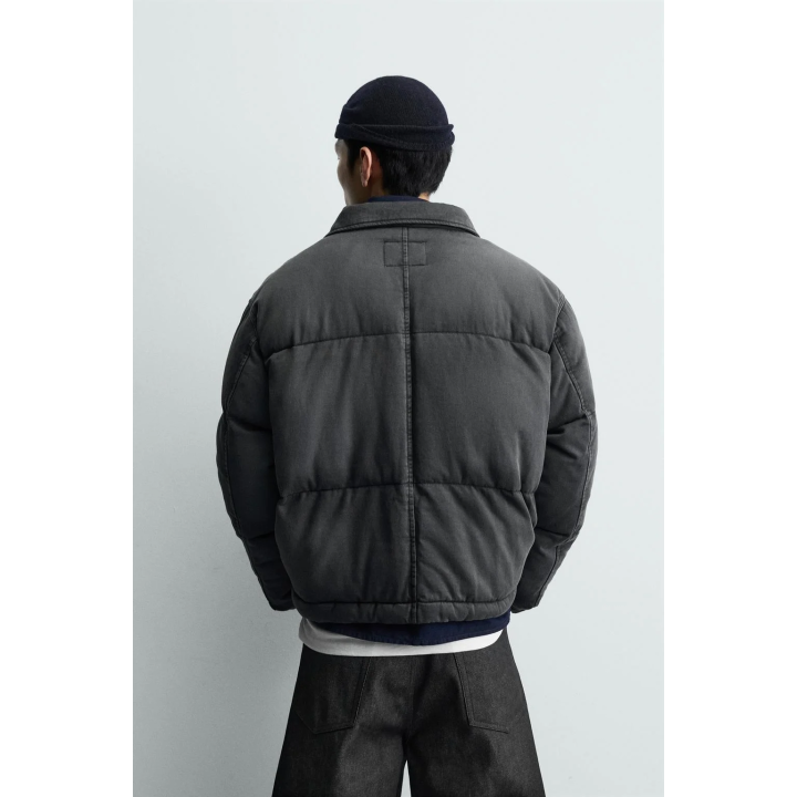 Джинсовая куртка с ультразвуковым квилтингом