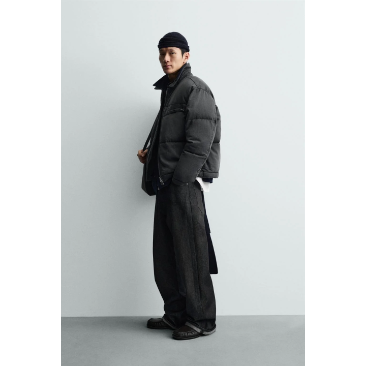 Джинсовая куртка с ультразвуковым квилтингом