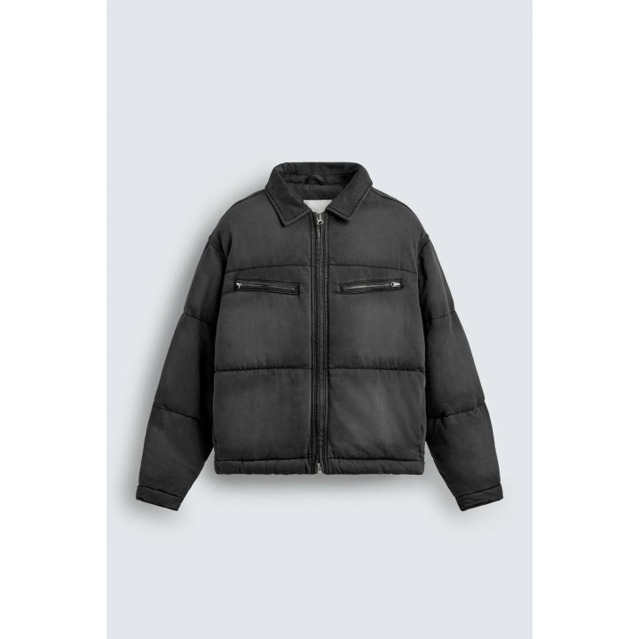 Джинсовая куртка с ультразвуковым квилтингом