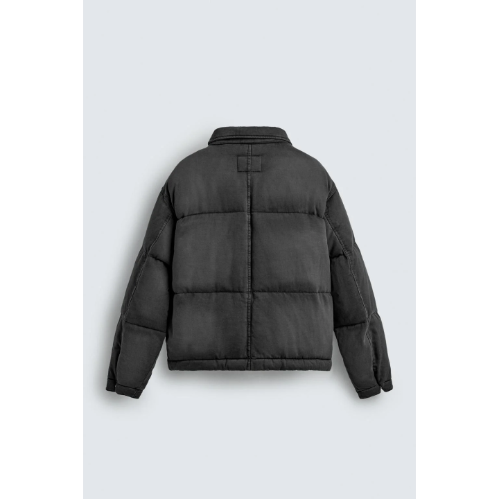 Джинсовая куртка с ультразвуковым квилтингом