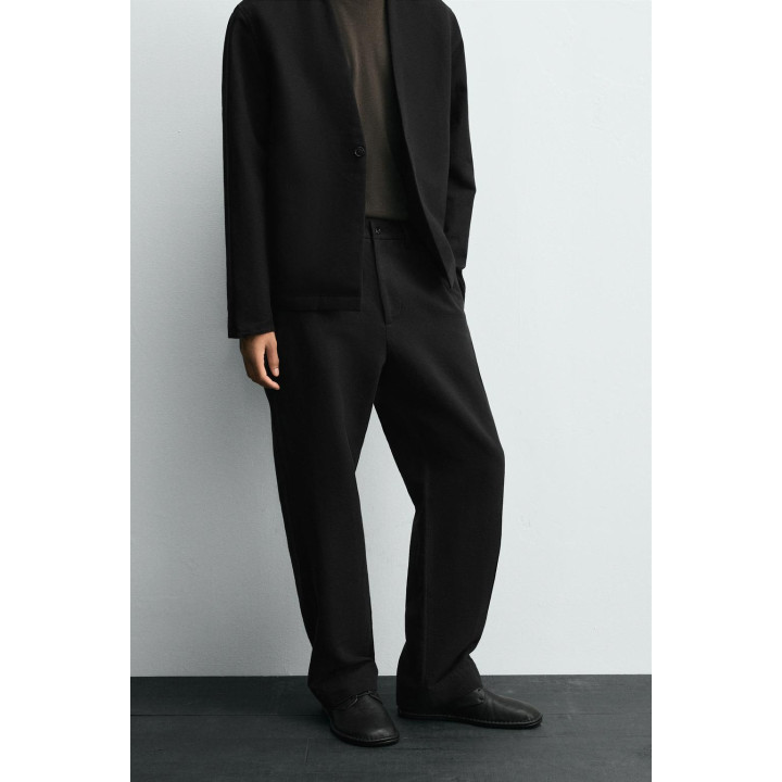 БРЮКИ КОСТЮМНЫЕ ИЗ ХЛОПКА И ЛЬНА