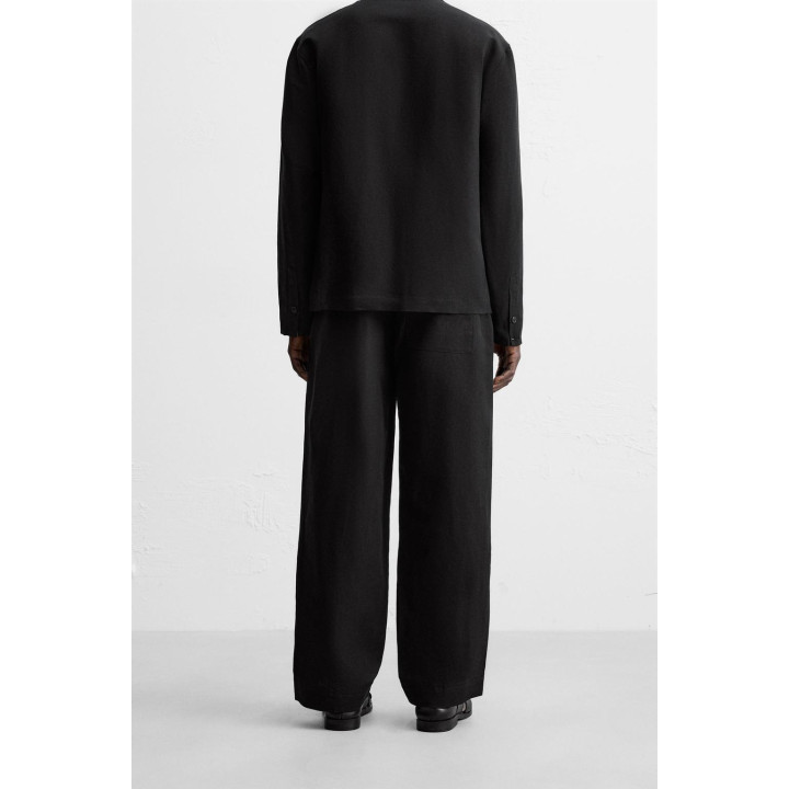 БРЮКИ КОСТЮМНЫЕ ИЗ ХЛОПКА И ЛЬНА