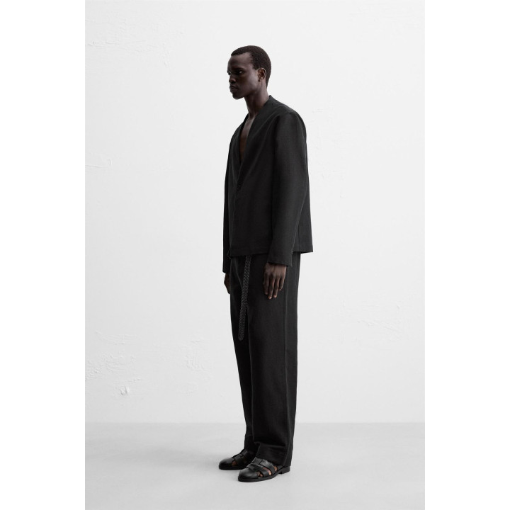 БРЮКИ КОСТЮМНЫЕ ИЗ ХЛОПКА И ЛЬНА