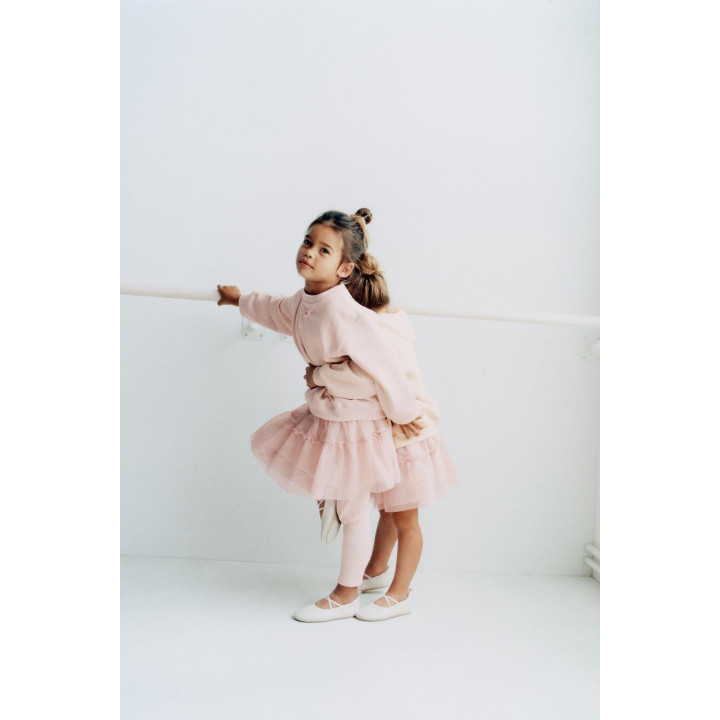 ЮБКА ИЗ ТЮЛЯ С ВОЛАНОМ