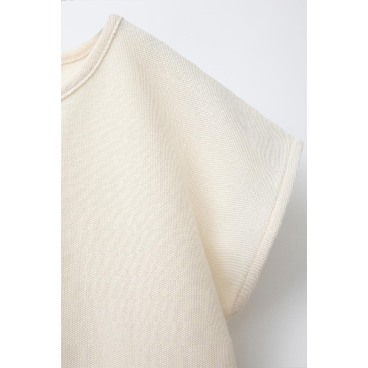 ФУТБОЛКА ПИKЕ С ВОЛНИСТОЙ ТЕСЬМОЙ