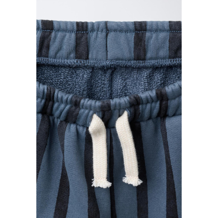 МЕШКОВАТЫЕ ФЛИСОВЫЕ БРЮКИ В ПОЛОСКУ