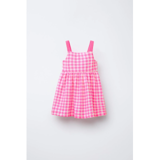 Платье с текстурой и принтом с бантом