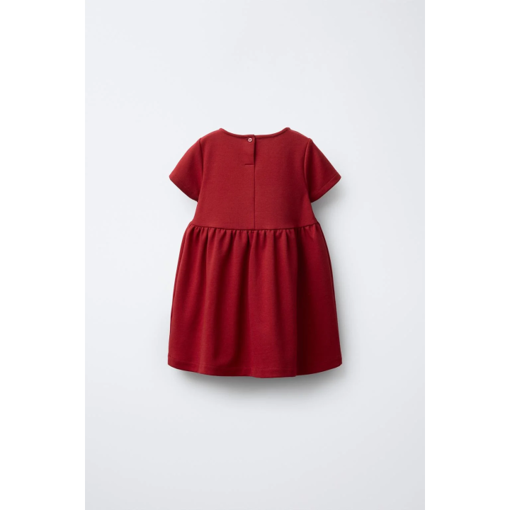 ПЛАТЬЕ ИЗ ТРИКОТАЖА «РОМА» С БАРХАТНЫМ БАНТОМ