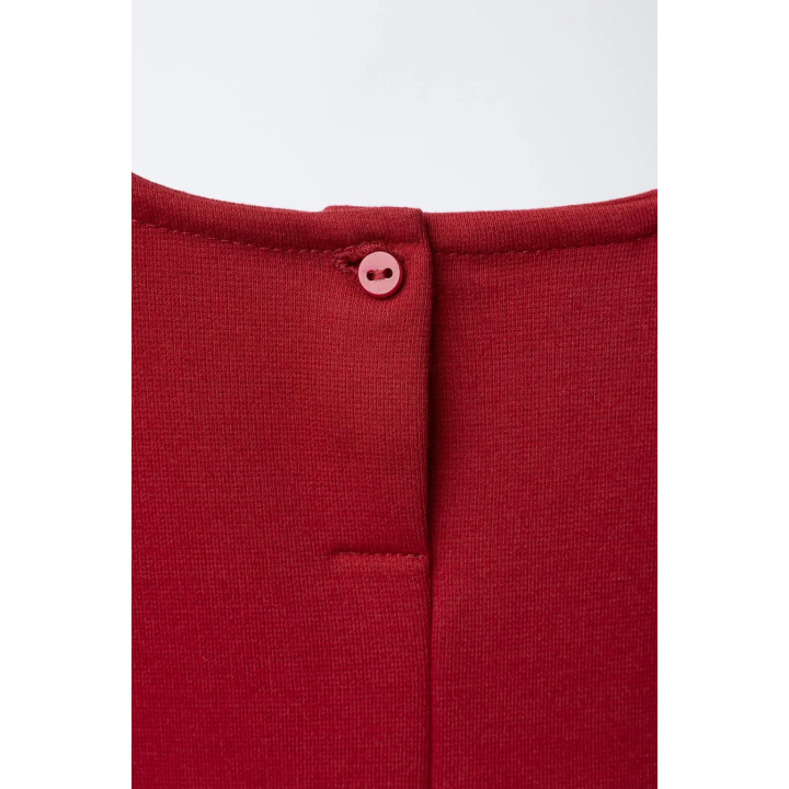 ПЛАТЬЕ ИЗ ТРИКОТАЖА «РОМА» С БАРХАТНЫМ БАНТОМ