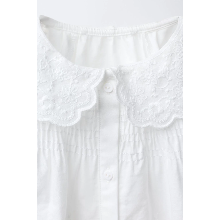 РОМАНТИЧЕСКАЯ РУБАШКА С ВЫШИВКОЙ