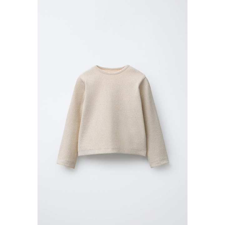 ФУТБОЛКА В РУБЧИК С БЛЁСТКАМИ