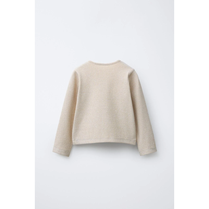 ФУТБОЛКА В РУБЧИК С БЛЁСТКАМИ