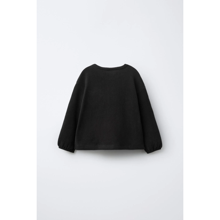 Футболка из мягкого трикотажа с карманом в форме сердца