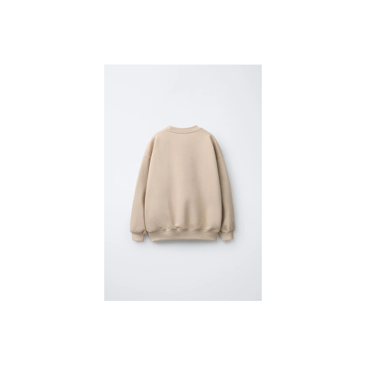 ТОЛСТОВКА С ВЫШИТОЙ НАШИВКОЙ