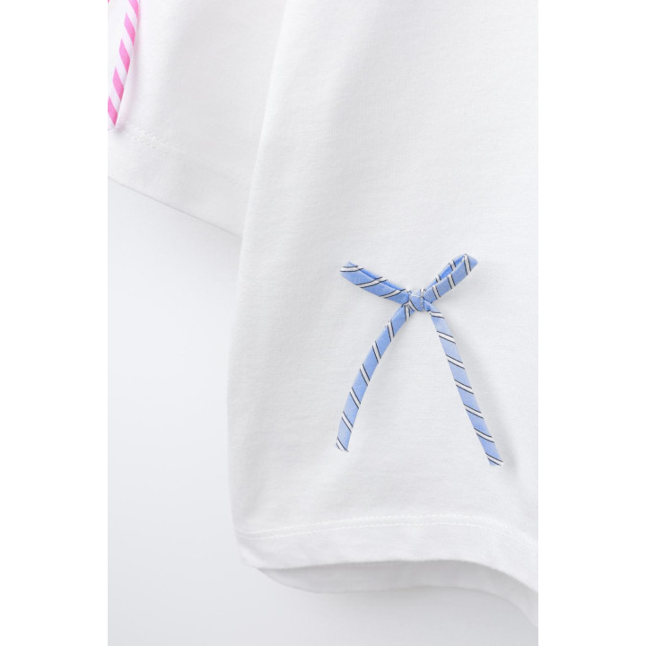 ФУТБОЛКА С БАНТИКАМИ