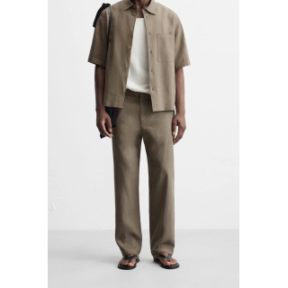 БРЮКИ ИЗ ВИСКОЗЫ И ДЖУТА