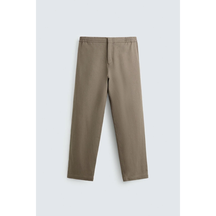 БРЮКИ ИЗ ВИСКОЗЫ И ДЖУТА