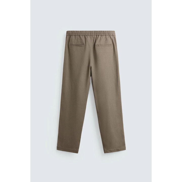 БРЮКИ ИЗ ВИСКОЗЫ И ДЖУТА