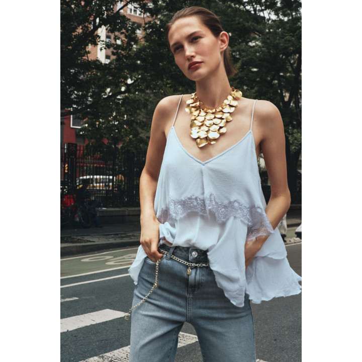 ТОП В БЕЛЬЕВОМ СТИЛЕ С КРУЖЕВОМ