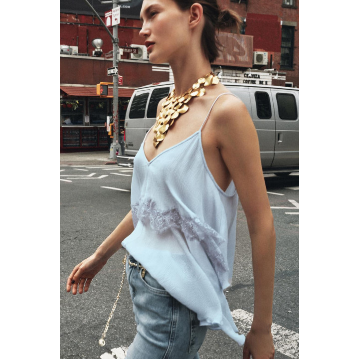 ТОП В БЕЛЬЕВОМ СТИЛЕ С КРУЖЕВОМ