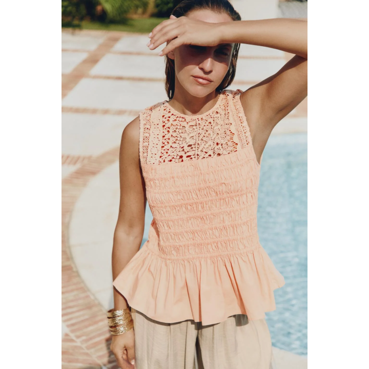 ТОП С РЕЗИНКАМИ И ОРЮШАМИ