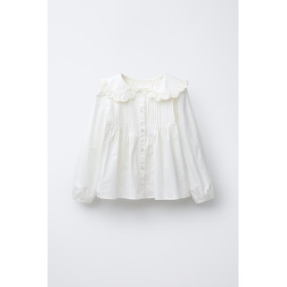 РУБАШКА С КРУГЛЫМ ВОРОТНИКОМ