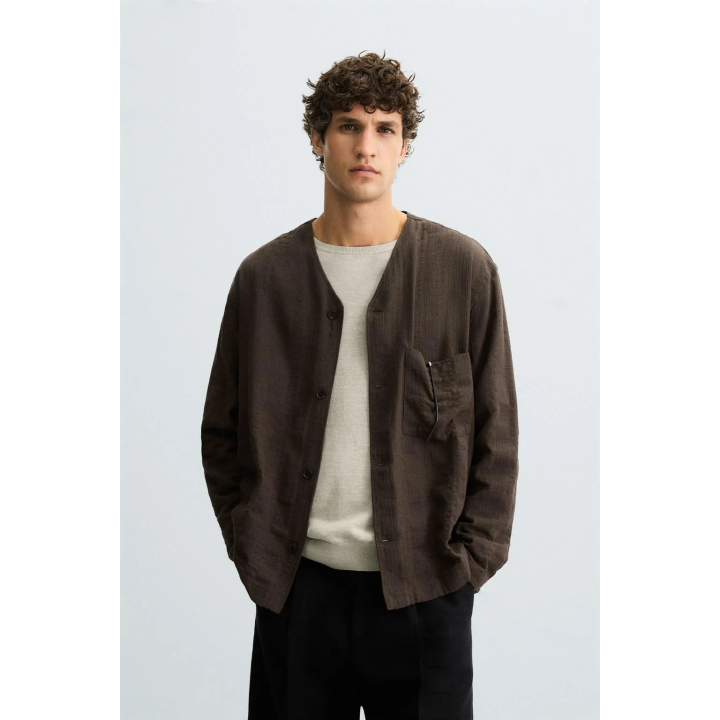 ЖАККАРДОВАЯ РУБАШКА В ПОЛОСКУ