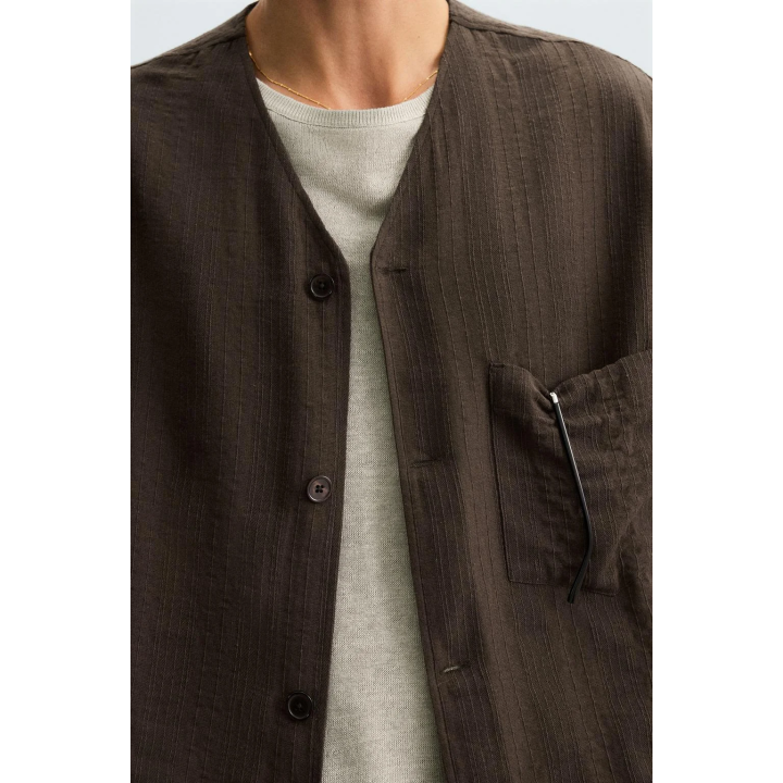 ЖАККАРДОВАЯ РУБАШКА В ПОЛОСКУ