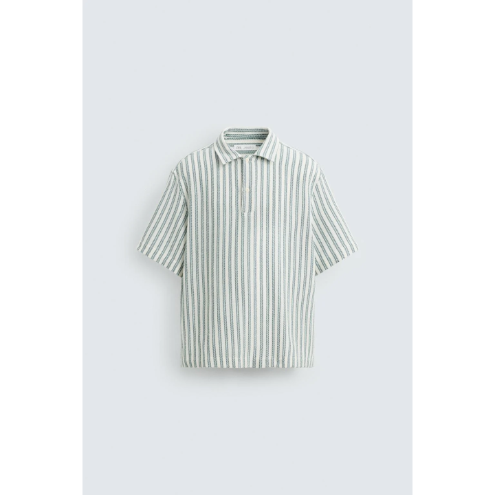 ПОЛО С РЕЛЬЕФНЫМ РИСУНКОМ «ЕЛОЧКА»