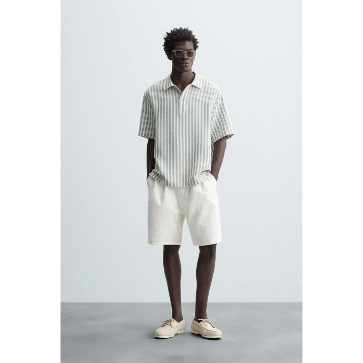 ПОЛО С РЕЛЬЕФНЫМ РИСУНКОМ «ЕЛОЧКА»