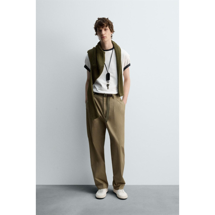 БРЮКИ RELAXED FIT СО СКЛАДКАМИ - LIMITED EDITION