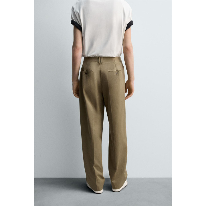 БРЮКИ RELAXED FIT СО СКЛАДКАМИ - LIMITED EDITION