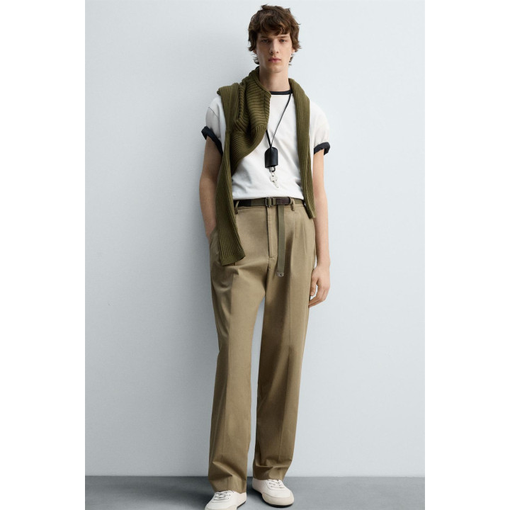 БРЮКИ RELAXED FIT СО СКЛАДКАМИ - LIMITED EDITION