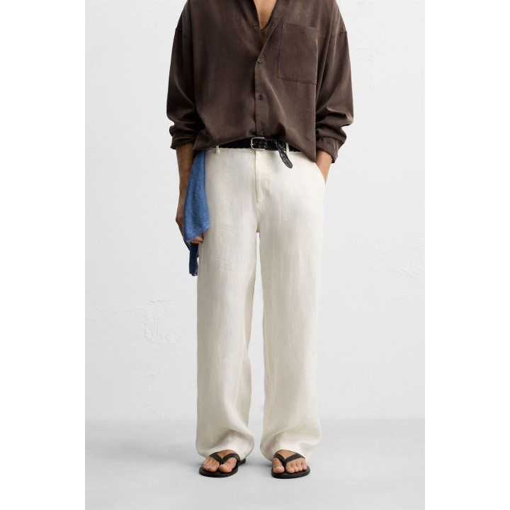 БРЮКИ ИЗ 100% ЛЬНА