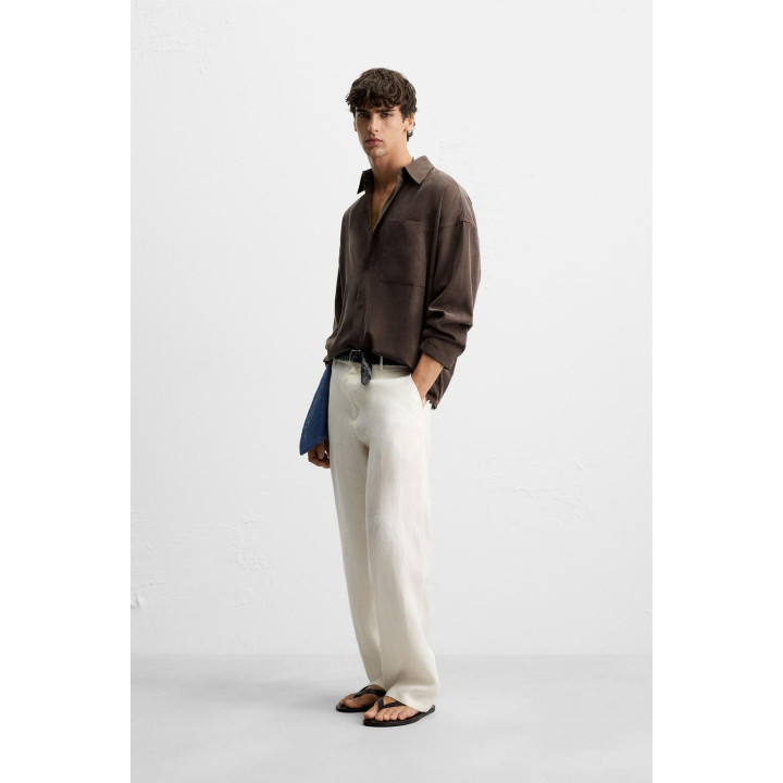 БРЮКИ ИЗ 100% ЛЬНА