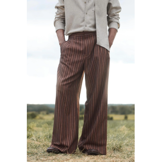 Широкие брюки в полоску ограниченной серии