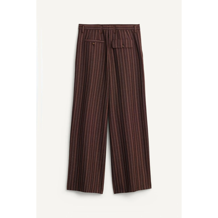 Широкие брюки в полоску ограниченной серии
