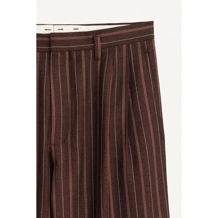 Широкие брюки в полоску ограниченной серии