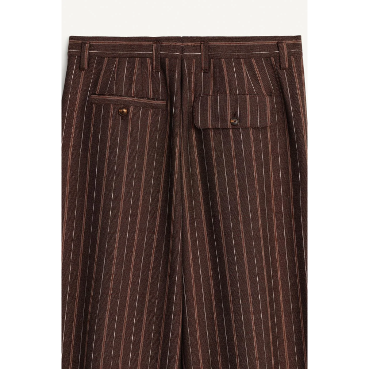 Широкие брюки в полоску ограниченной серии