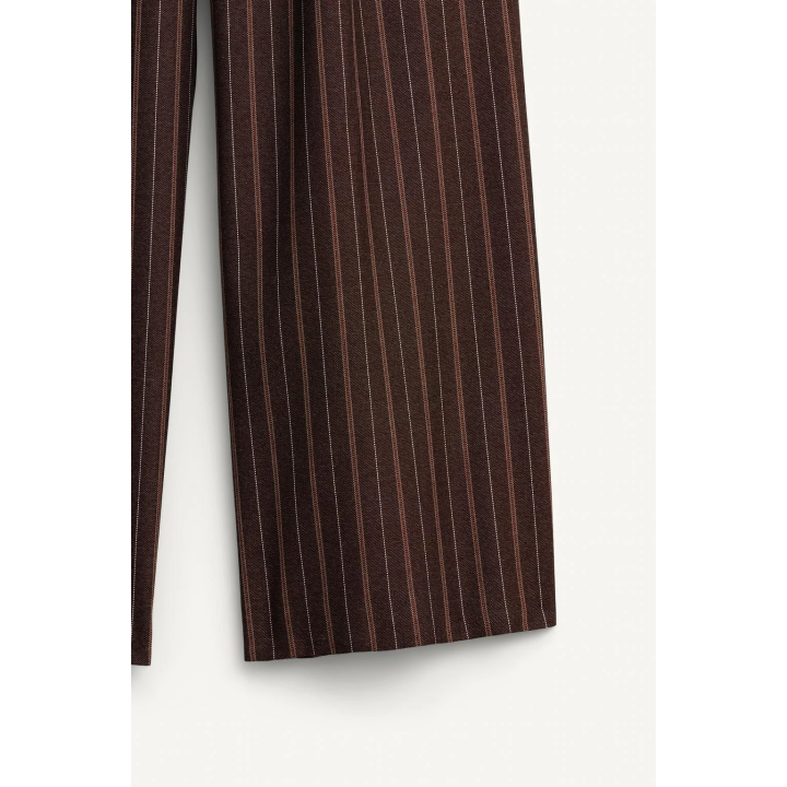 Широкие брюки в полоску ограниченной серии