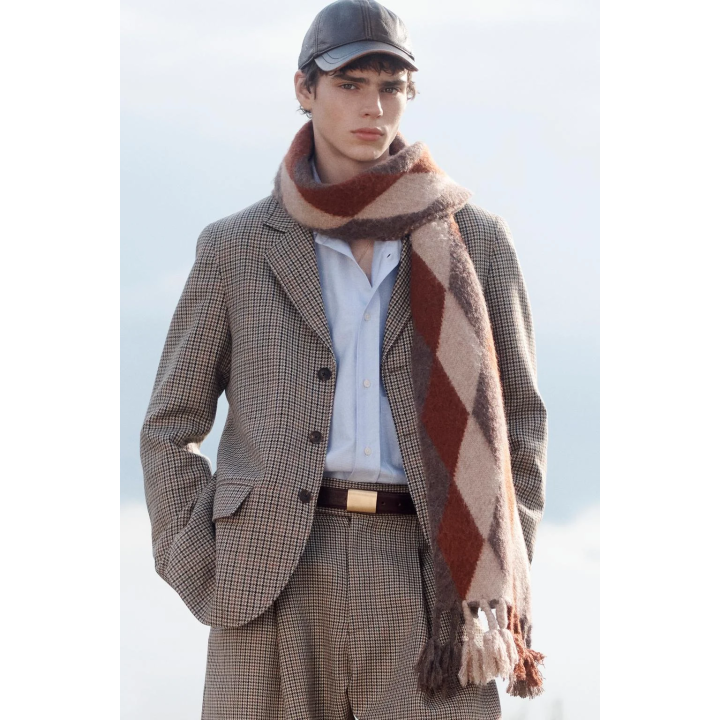 Пиджак из ограниченной коллекции из шерсти в клетку