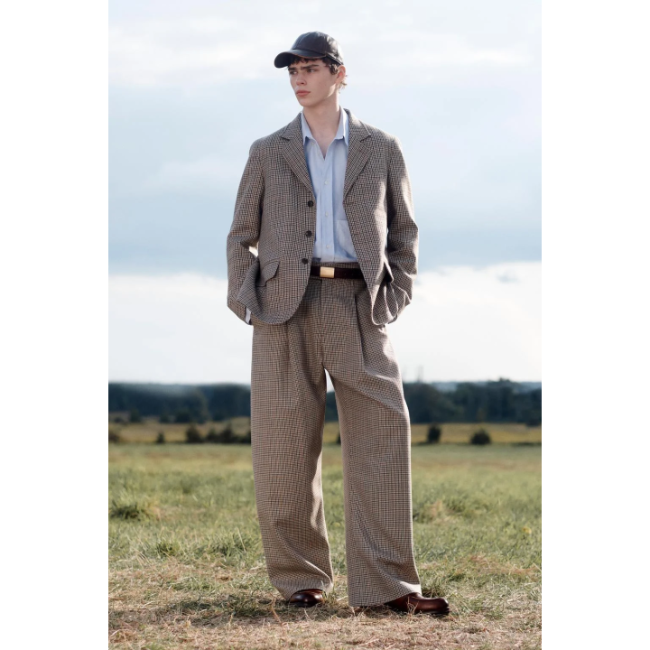 Пиджак из ограниченной коллекции из шерсти в клетку