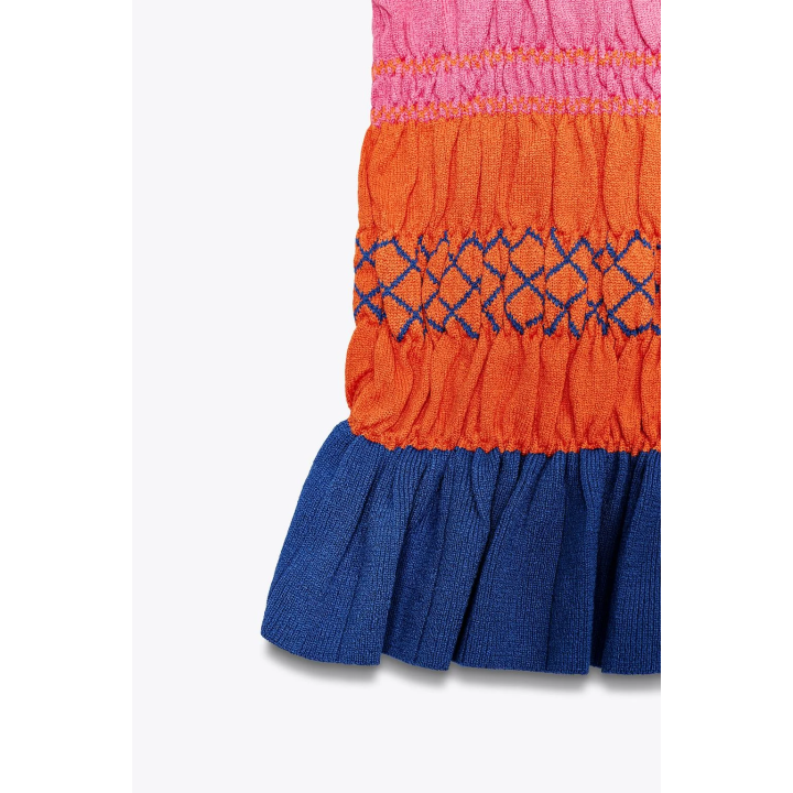 ТРИКОТАЖНЫЙ ТОП «СОТЫ»