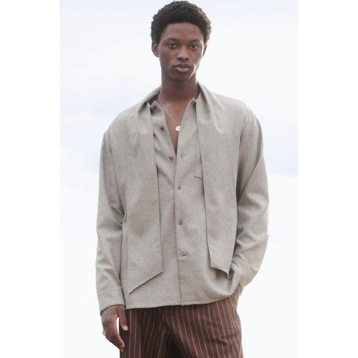 Куртка-сорочка с платком - лимитированная коллекция