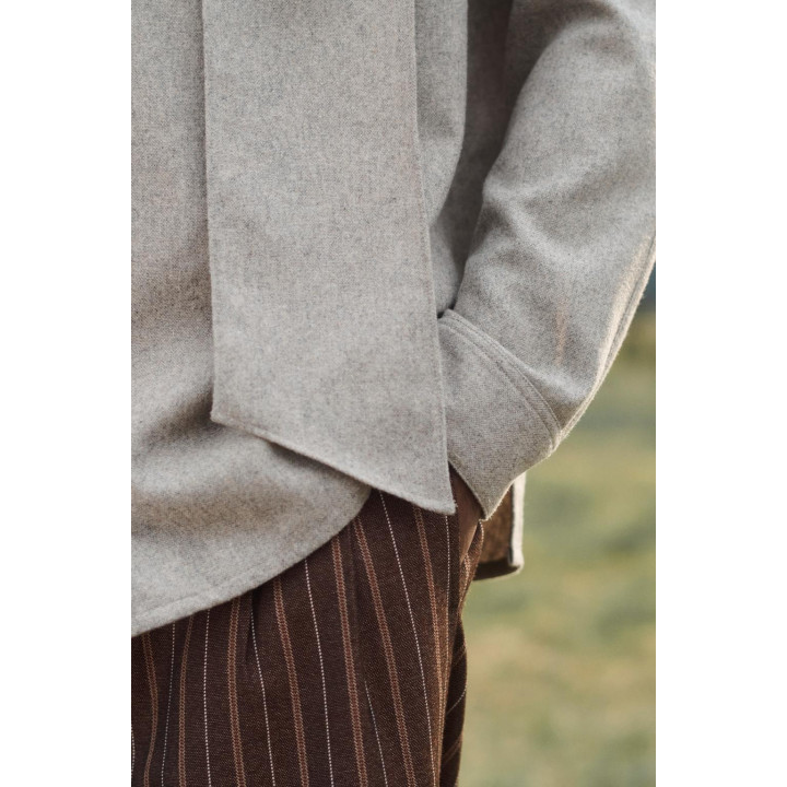 Куртка-сорочка с платком - лимитированная коллекция