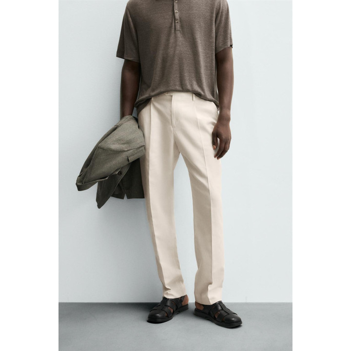 БРЮКИ REGULAR FIT СО СКЛАДКАМИ