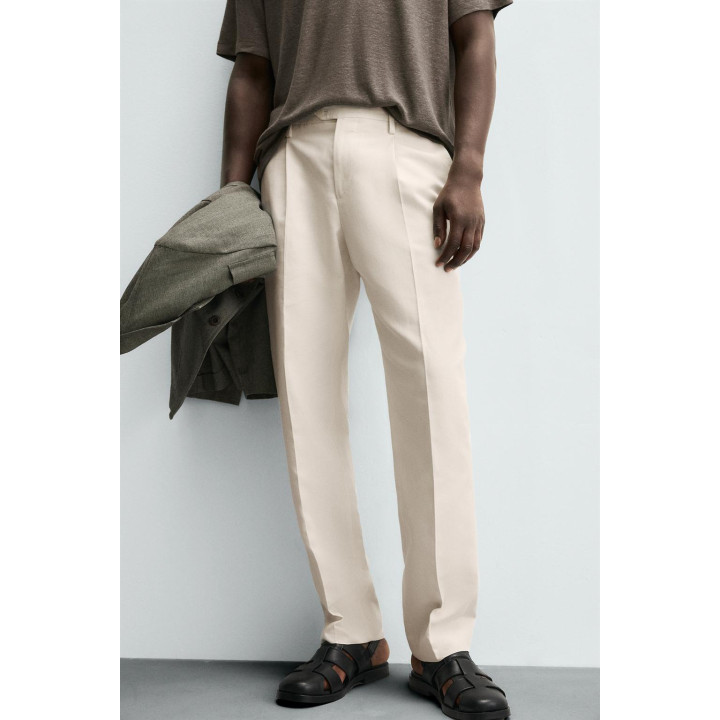 БРЮКИ REGULAR FIT СО СКЛАДКАМИ