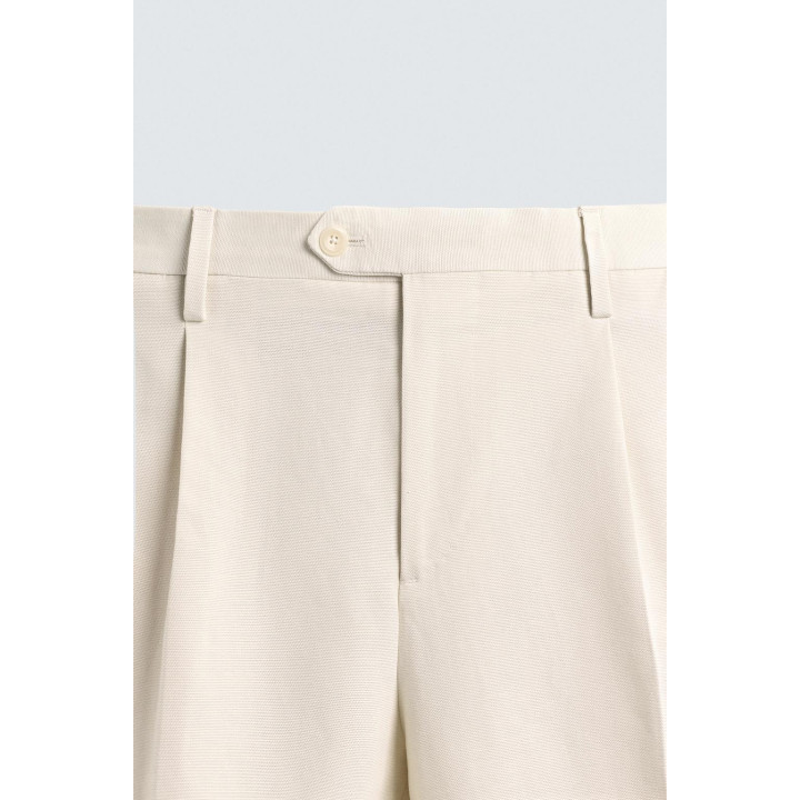 БРЮКИ REGULAR FIT СО СКЛАДКАМИ